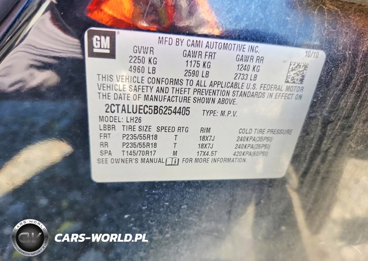 2011 GMC Terrain Slt VIN:2CTALUEC5B6254405 - 13