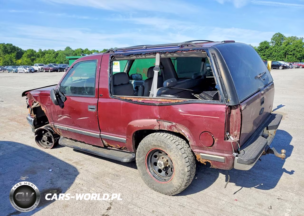 1998 Chevrolet Tahoe K1500 VIN:3GNEK18R8WG106426 - 2