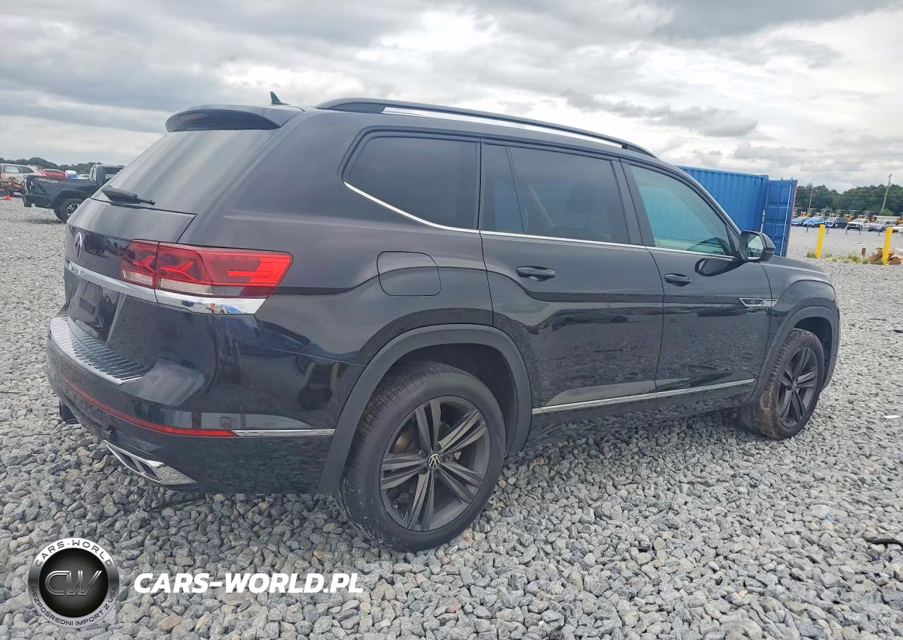 2021 Volkswagen Atlas Se VIN:1V2PR2CA0MC549091 - 3