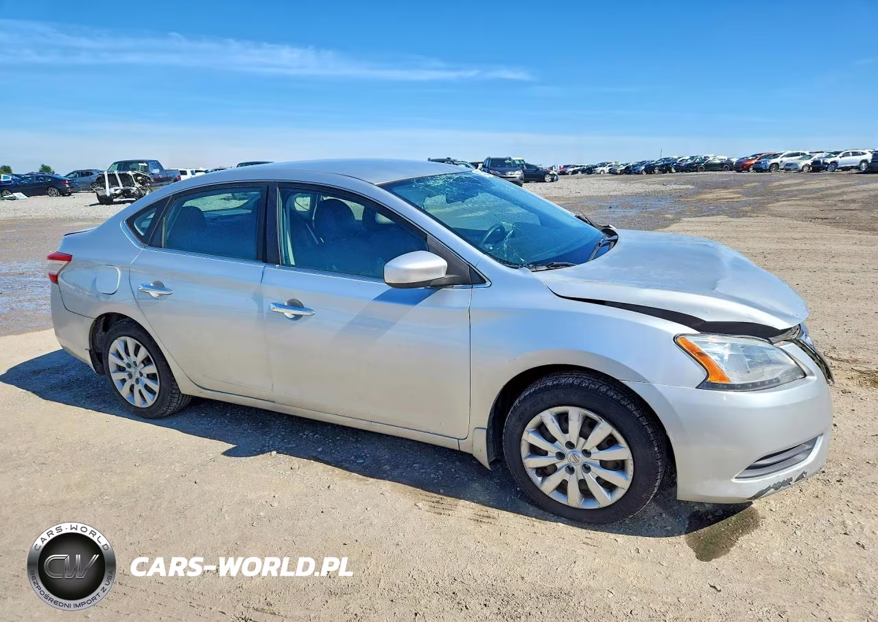 2014 Nissan Sentra Sv VIN:3N1AB7AP3EY322649 - 4