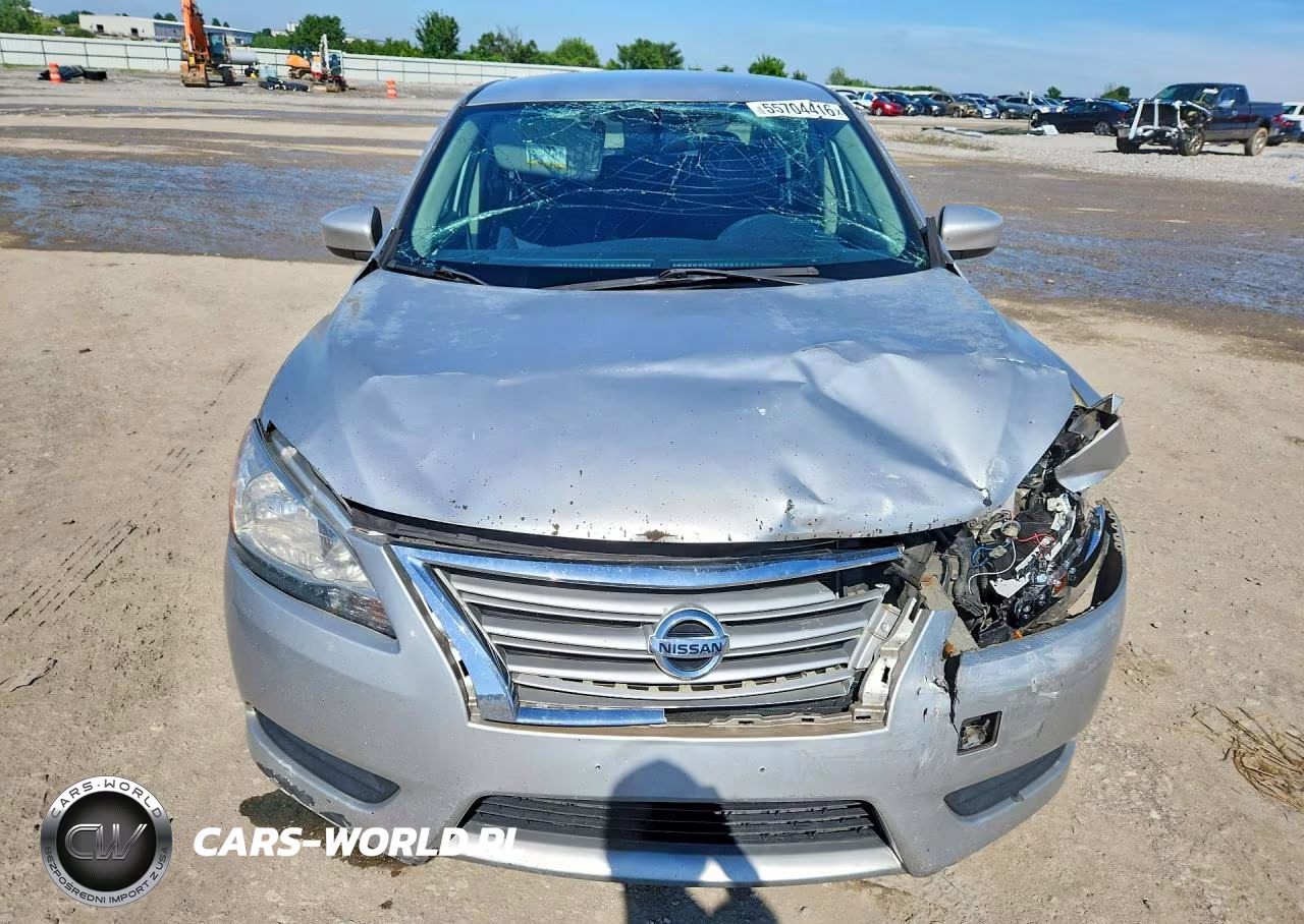 2014 Nissan Sentra Sv VIN:3N1AB7AP3EY322649 - 5