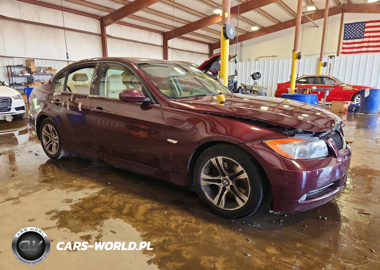 2008 BMW 328 I VIN:WBAVA37588NL54818 - 4