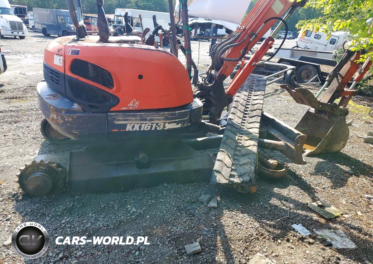 2007 Kubota Kx161-3 Mini Excavator VIN:NOVIN557048260000 - 9