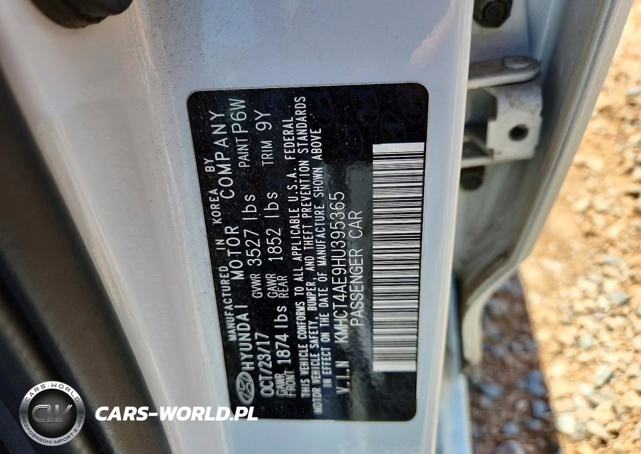 2017 Hyundai Accent Se VIN:KMHCT4AE9HU395365 - 12