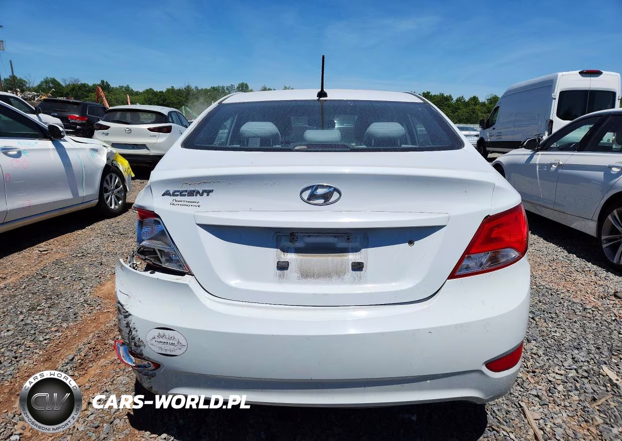 2017 Hyundai Accent Se VIN:KMHCT4AE9HU395365 - 6