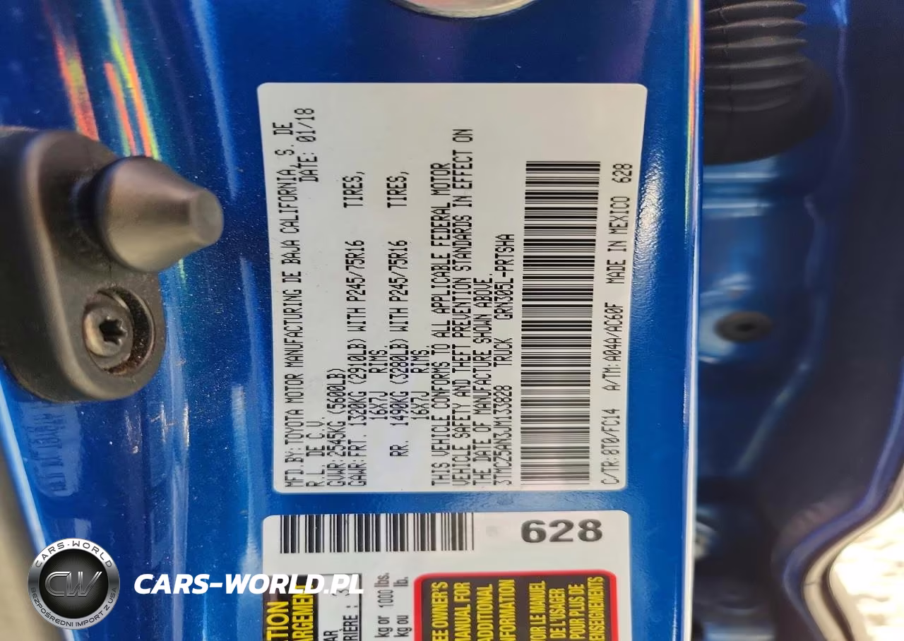 2018 Toyota Tacoma Sr5 V6 VIN:3TMCZ5AN3JM133828 - 12