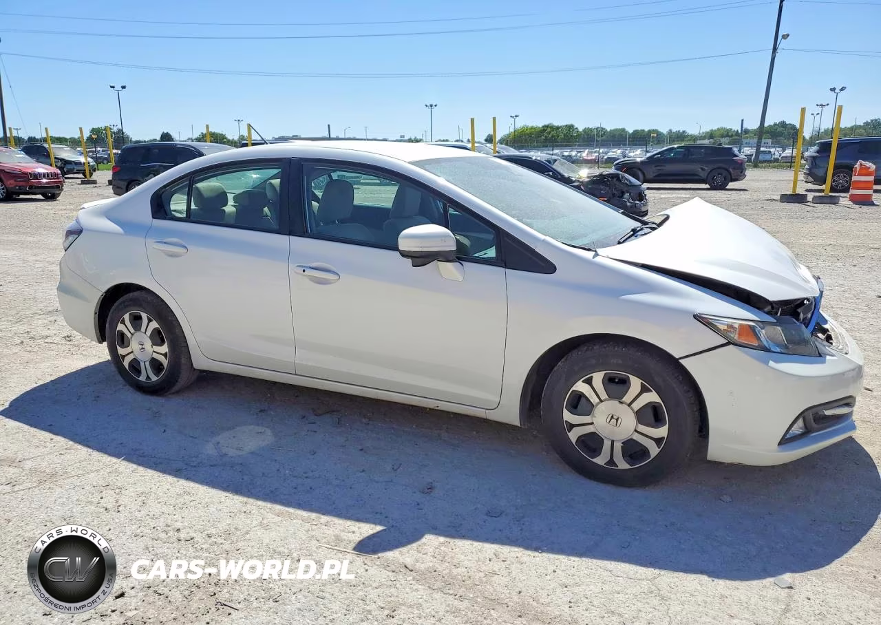 2015 Honda Civic Hybrid VIN:19XFB4F20FE002433 - 4