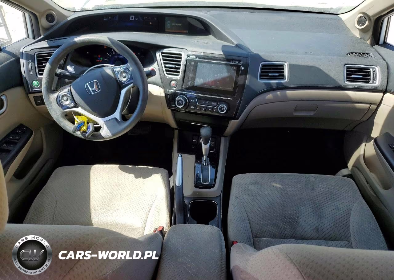 2015 Honda Civic Hybrid VIN:19XFB4F20FE002433 - 8