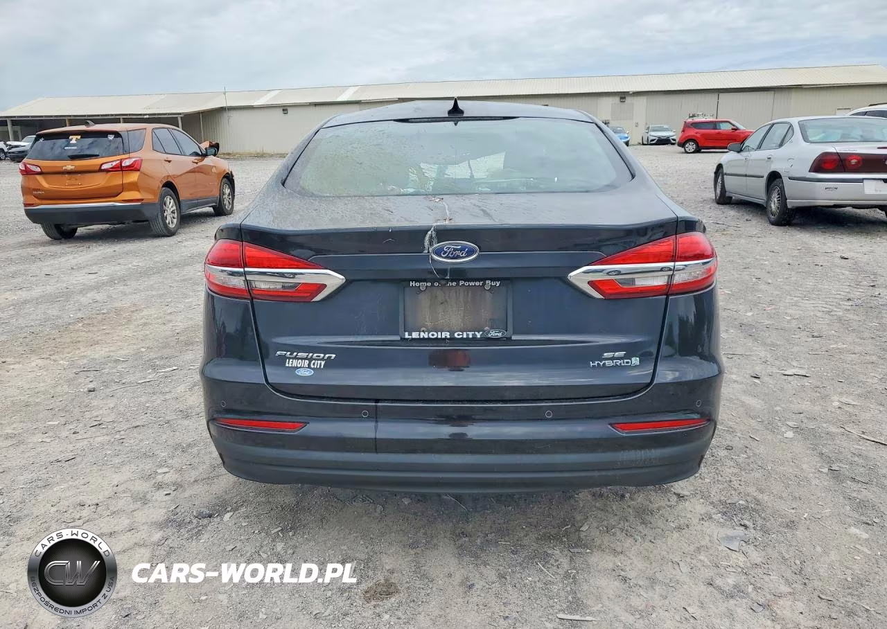 2019 Ford Fusion Se VIN:3FA6P0LU8KR177117 - 6