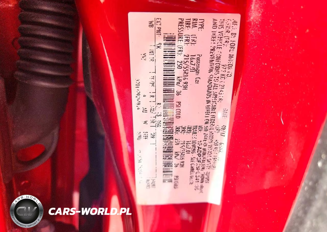 2017 Ford Focus Se VIN:1FADP3F26HL341135 - 12