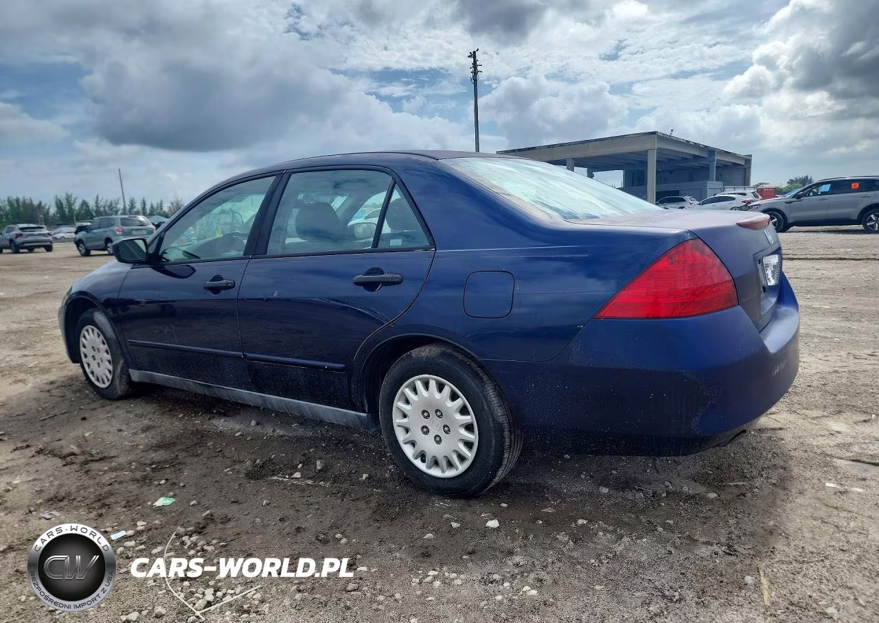 2007 Honda Accord Value VIN:1HGCM56107A227256 - 2