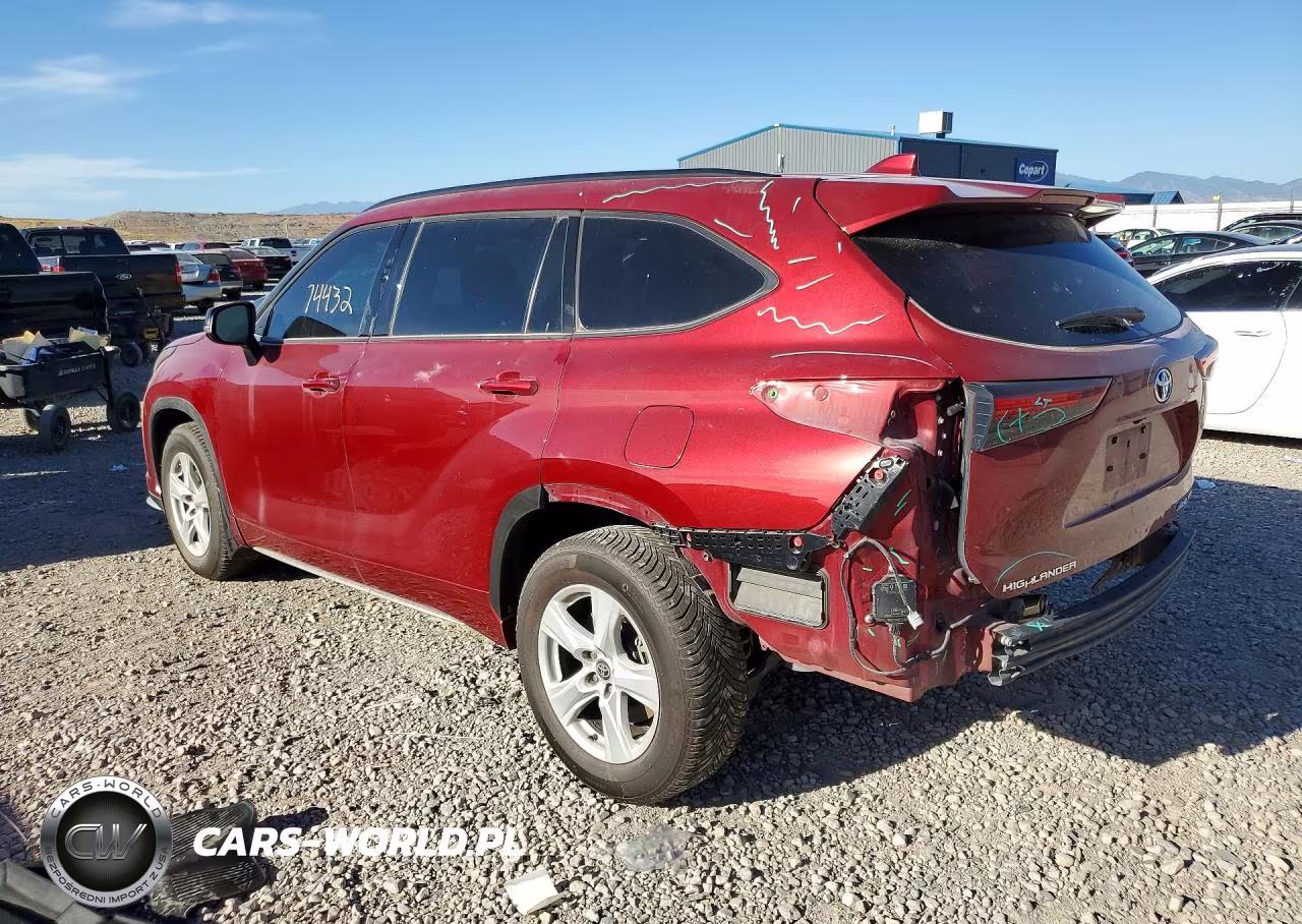 2024 Toyota Highlander Xse VIN:5TDKDRAH5RS532795 - 2