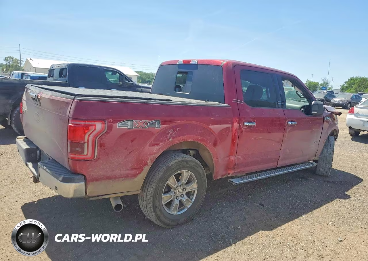 2017 Ford F150 Supercrew VIN:1FTEW1EP1HFB51177 - 3