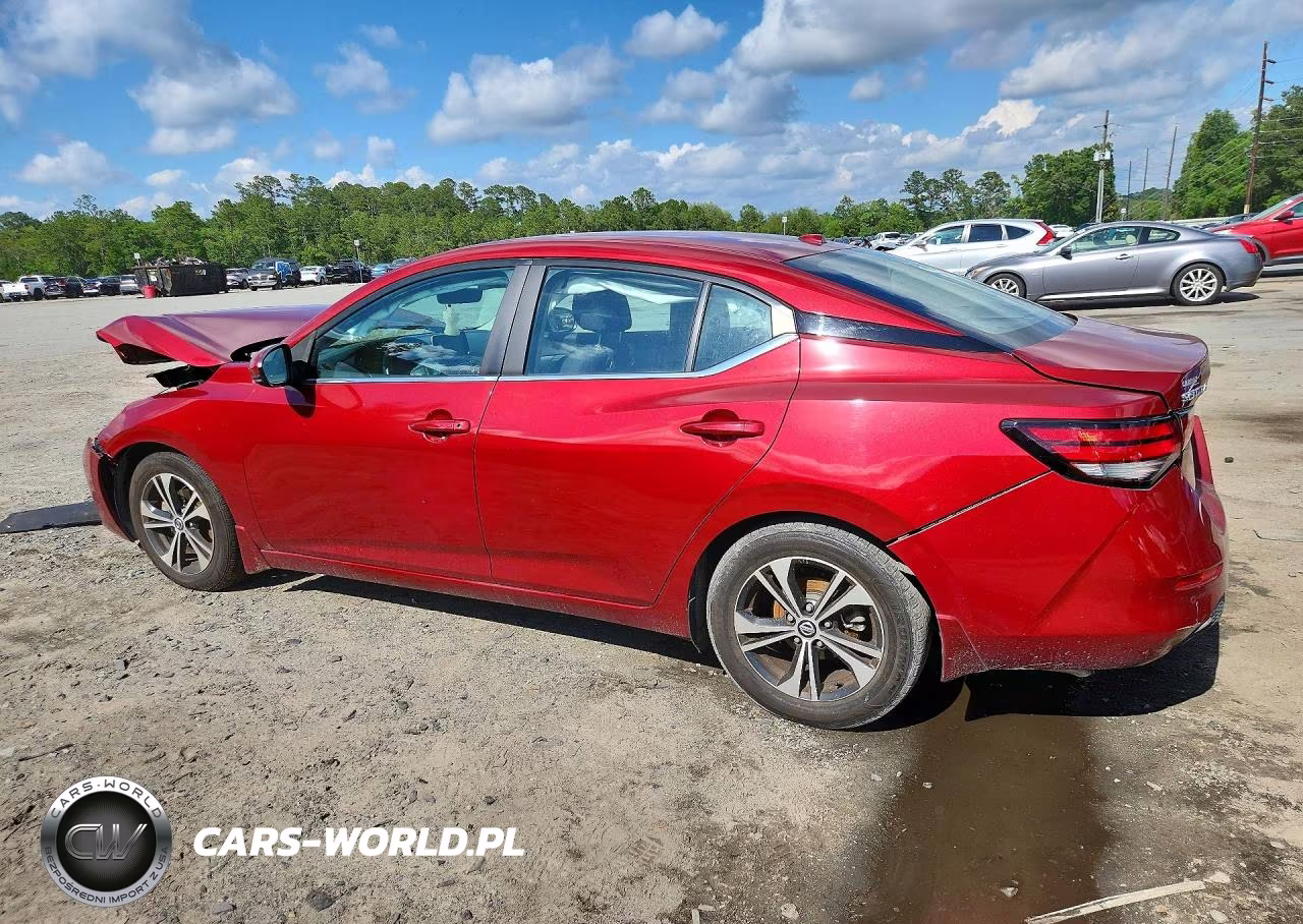 2020 Nissan Sentra Sv VIN:3N1AB8CVXLY284075 - 2