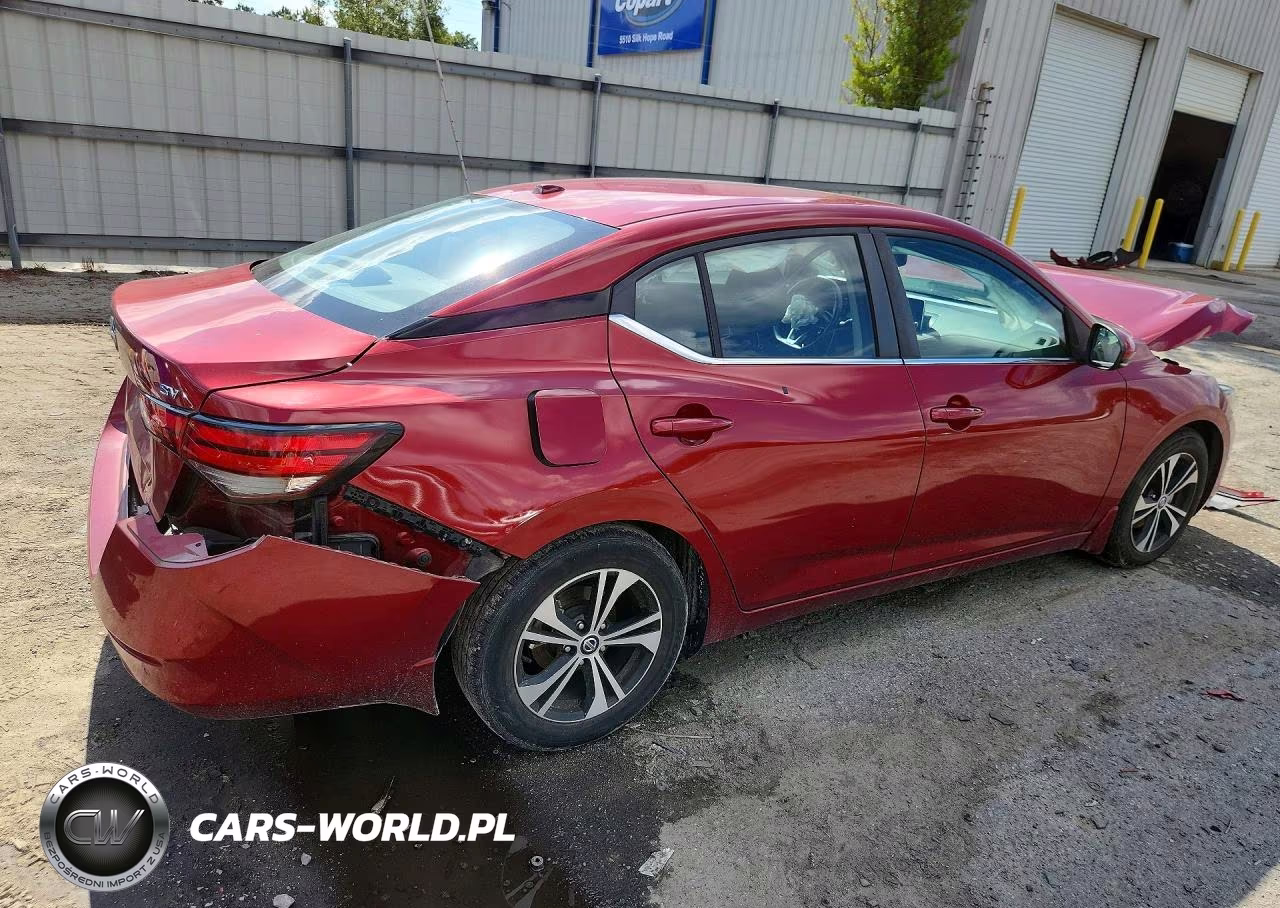 2020 Nissan Sentra Sv VIN:3N1AB8CVXLY284075 - 3