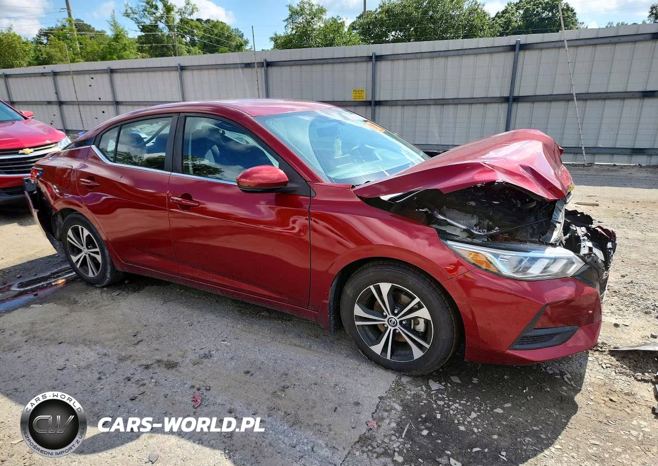 2020 Nissan Sentra Sv VIN:3N1AB8CVXLY284075 - 4