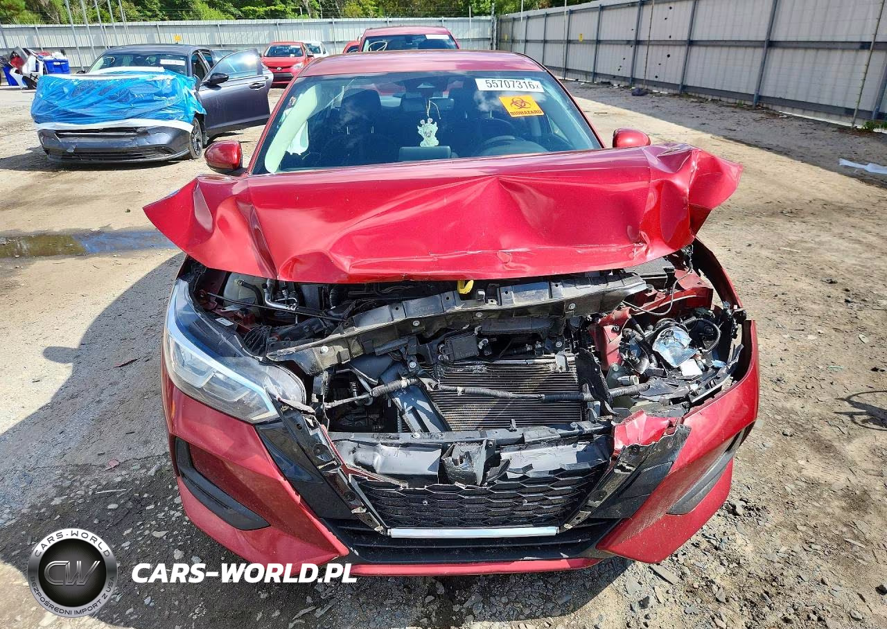 2020 Nissan Sentra Sv VIN:3N1AB8CVXLY284075 - 5