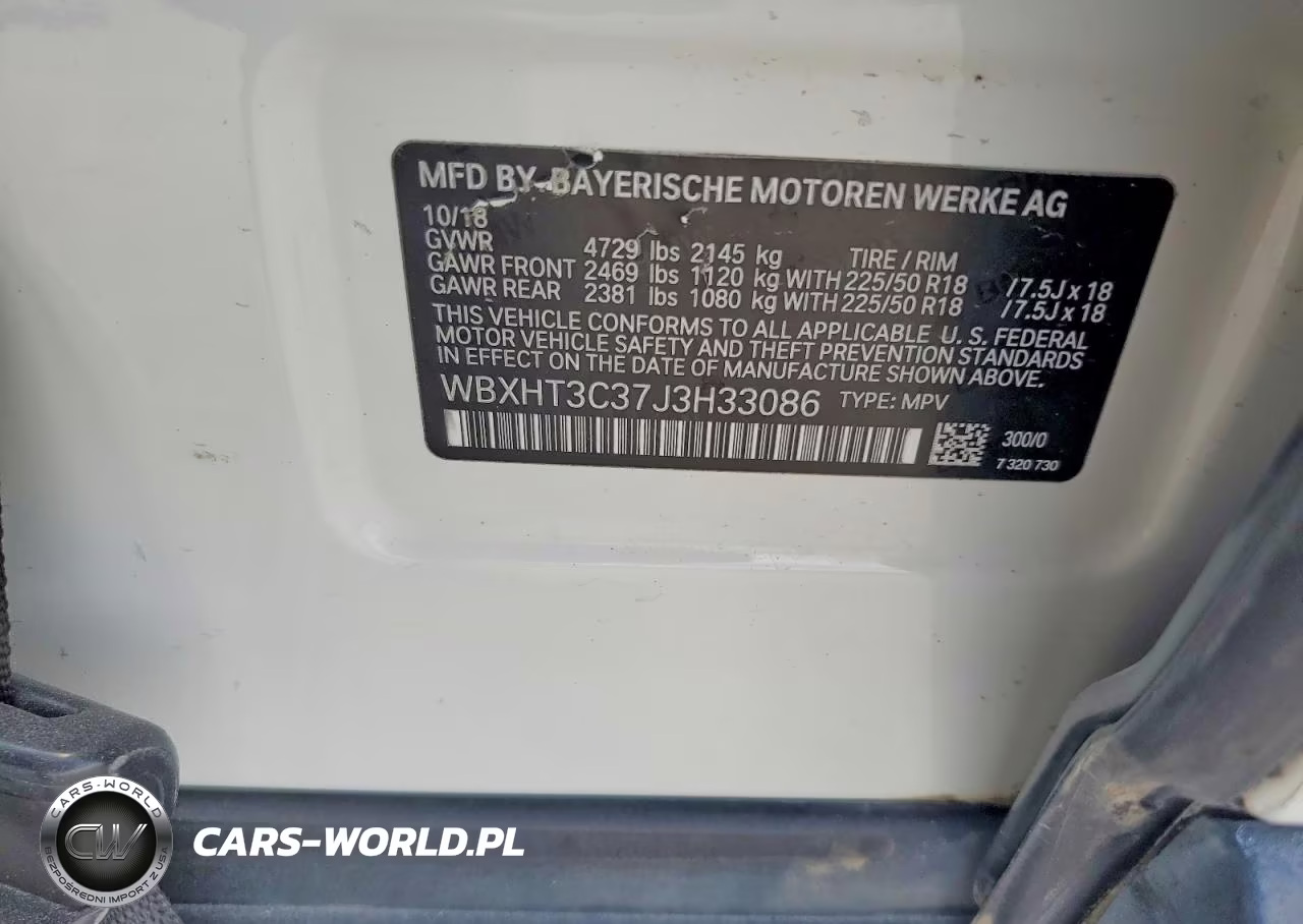 2018 BMW X1 xDrive28I VIN:WBXHT3C37J3H33086 - 13