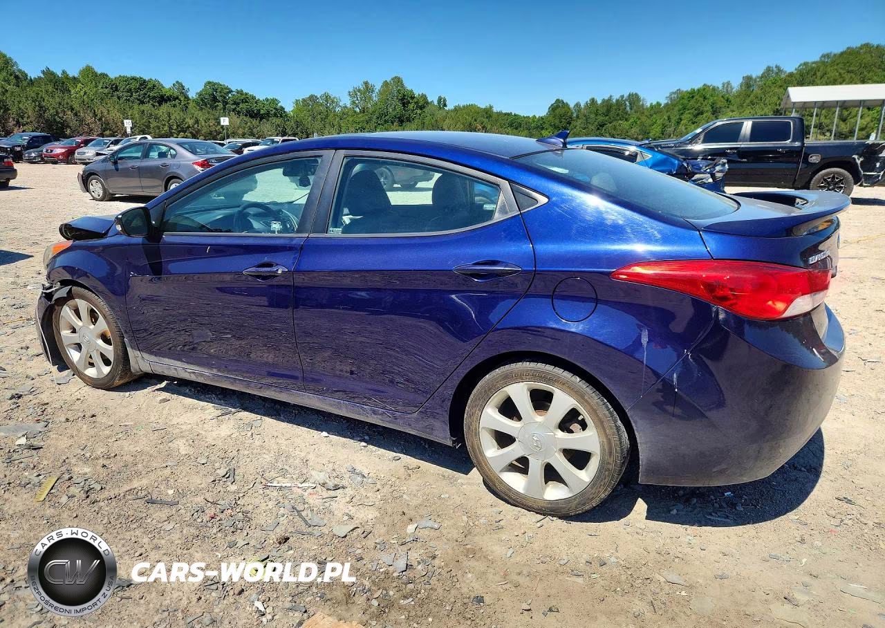 2013 Hyundai Elantra Gls VIN:5NPDH4AE8DH288337 - 2