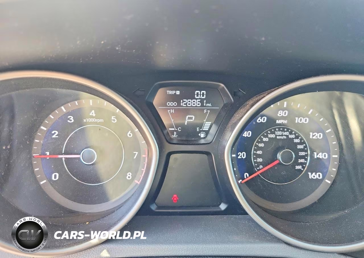 2013 Hyundai Elantra Gls VIN:5NPDH4AE8DH288337 - 9