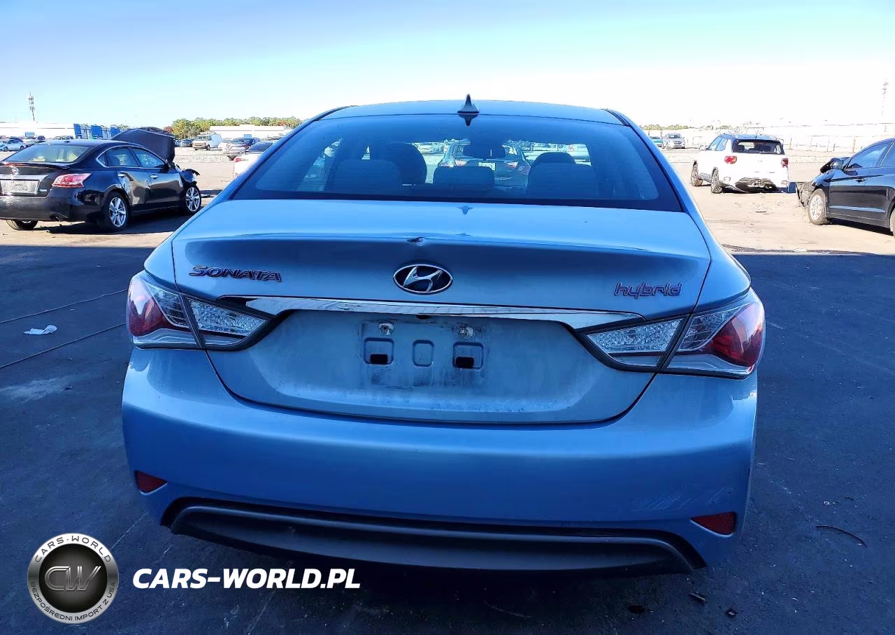 2014 Hyundai Sonata Hybrid VIN:KMHEC4A47EA118162 - 6