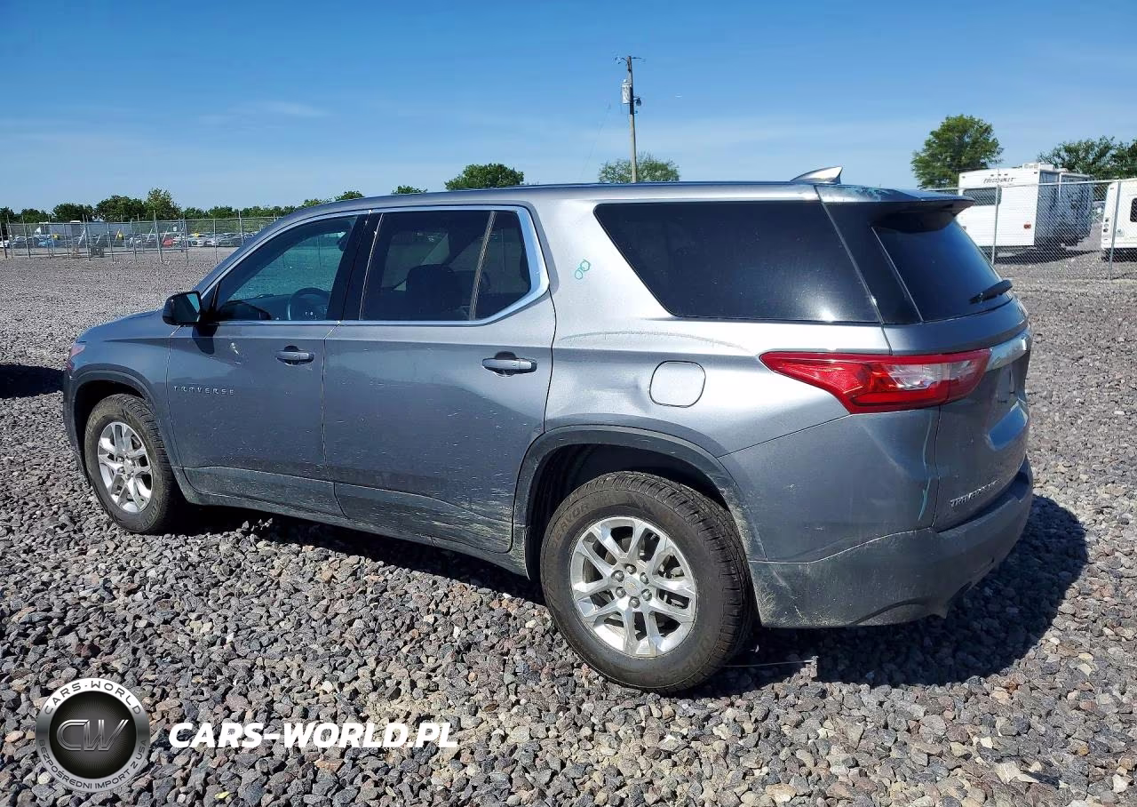 2020 Chevrolet Traverse Ls VIN:1GNEVFKWXLJ275666 - 2