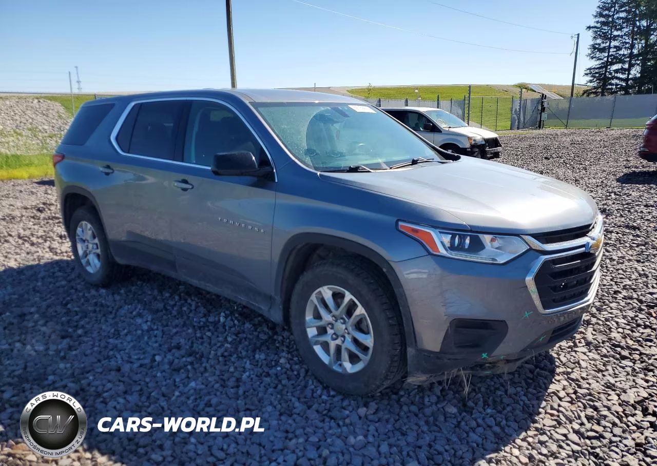 2020 Chevrolet Traverse Ls VIN:1GNEVFKWXLJ275666 - 4