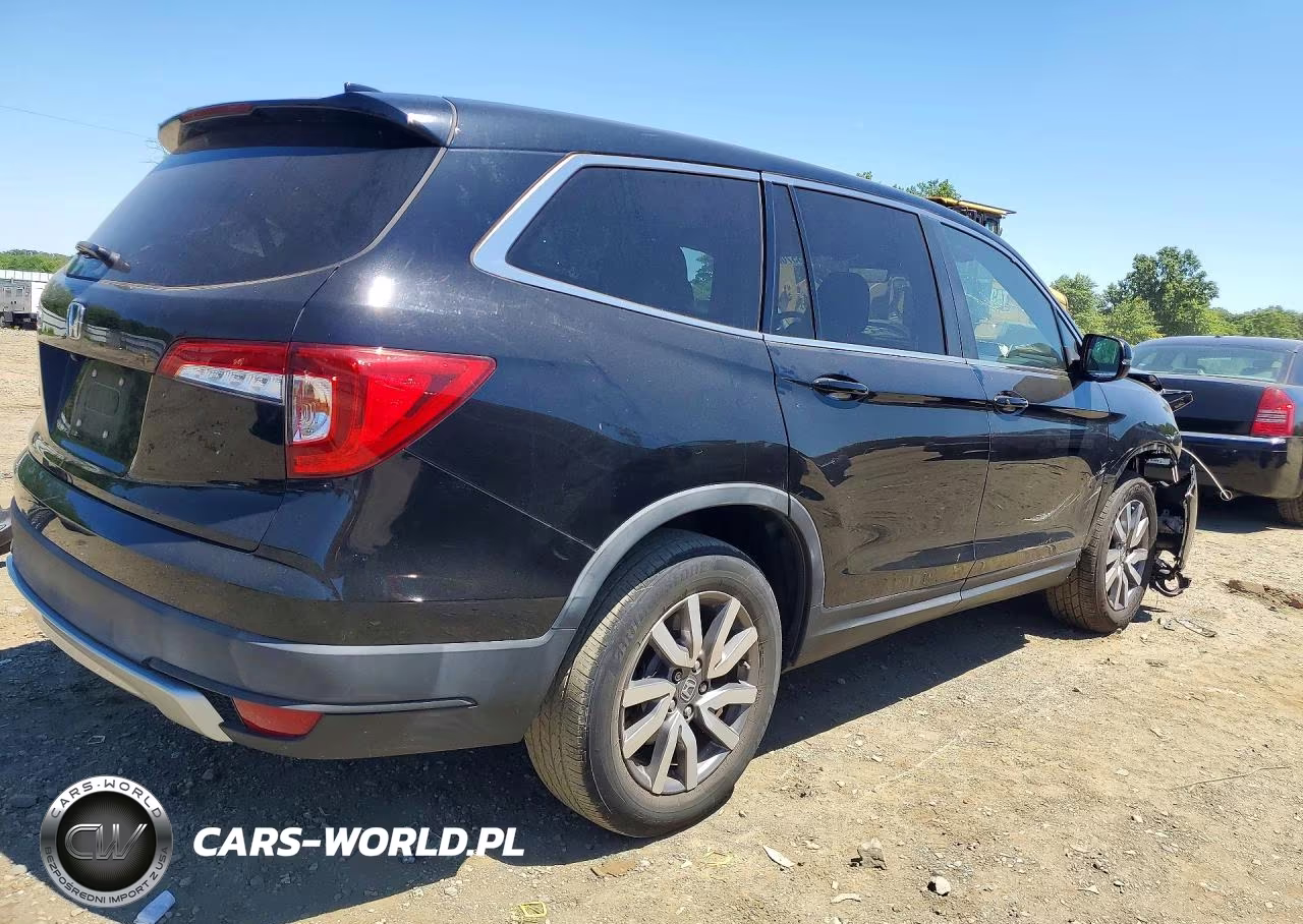 2022 Honda Pilot Exl VIN:5FNYF5H55NB000504 - 3
