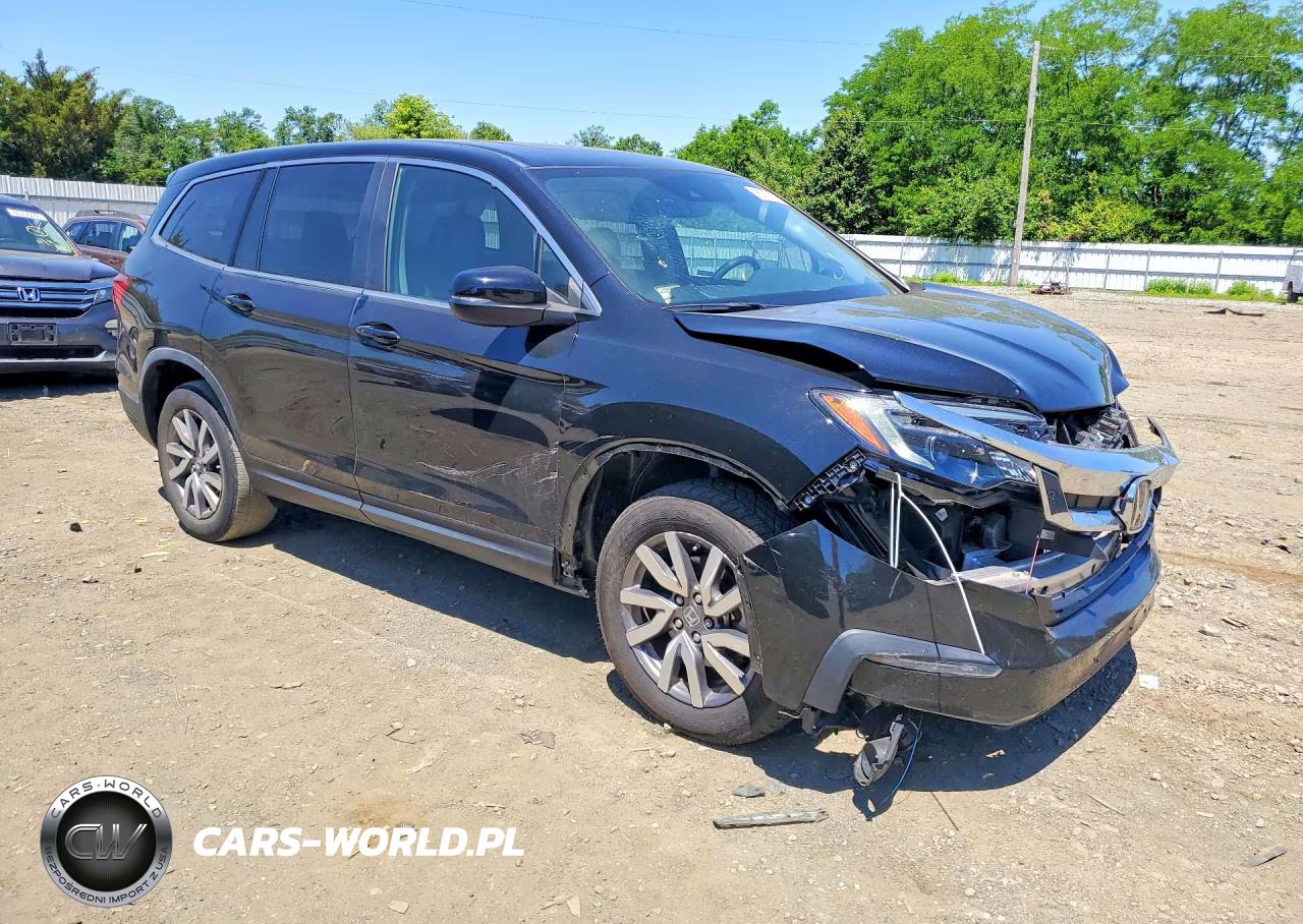2022 Honda Pilot Exl VIN:5FNYF5H55NB000504 - 4