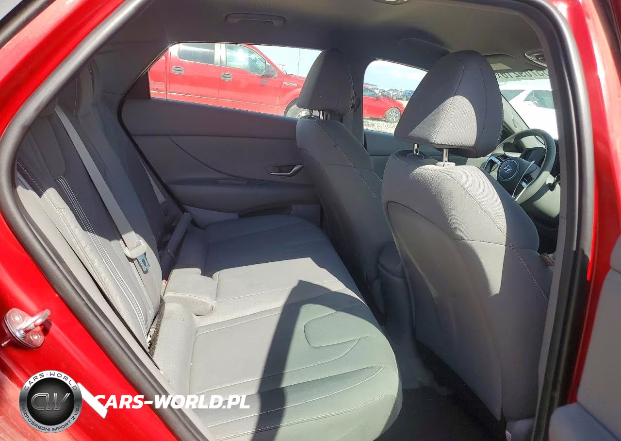 2023 Hyundai Elantra Hybrid Blue VIN:KMHLM4AJ3PU059543 - 10