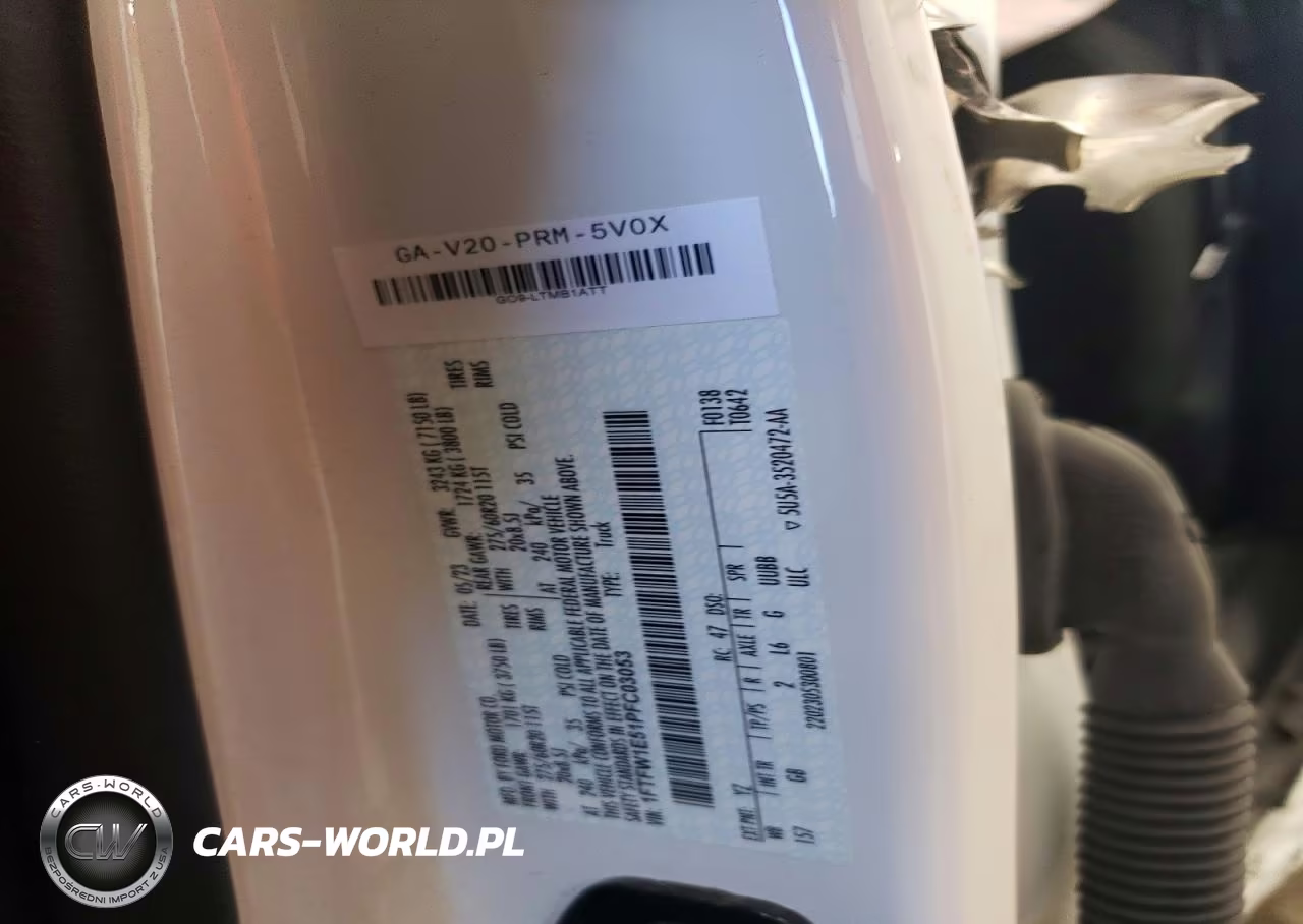 2023 Ford F150 Supercrew VIN:1FTFW1E51PFC03053 - 12