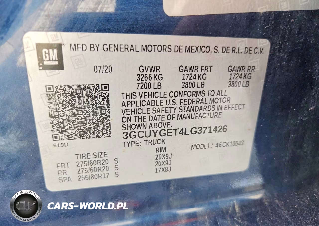 2020 Chevrolet Silverado K1500 Ltz VIN:3GCUYGET4LG371426 - 12