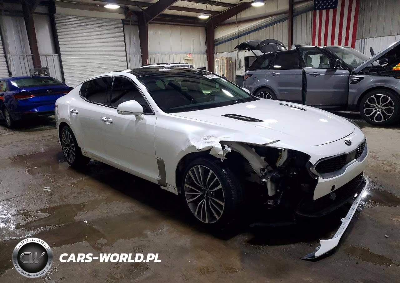 2019 Kia Stinger Premium VIN:KNAE25LA2K6062188 - 4
