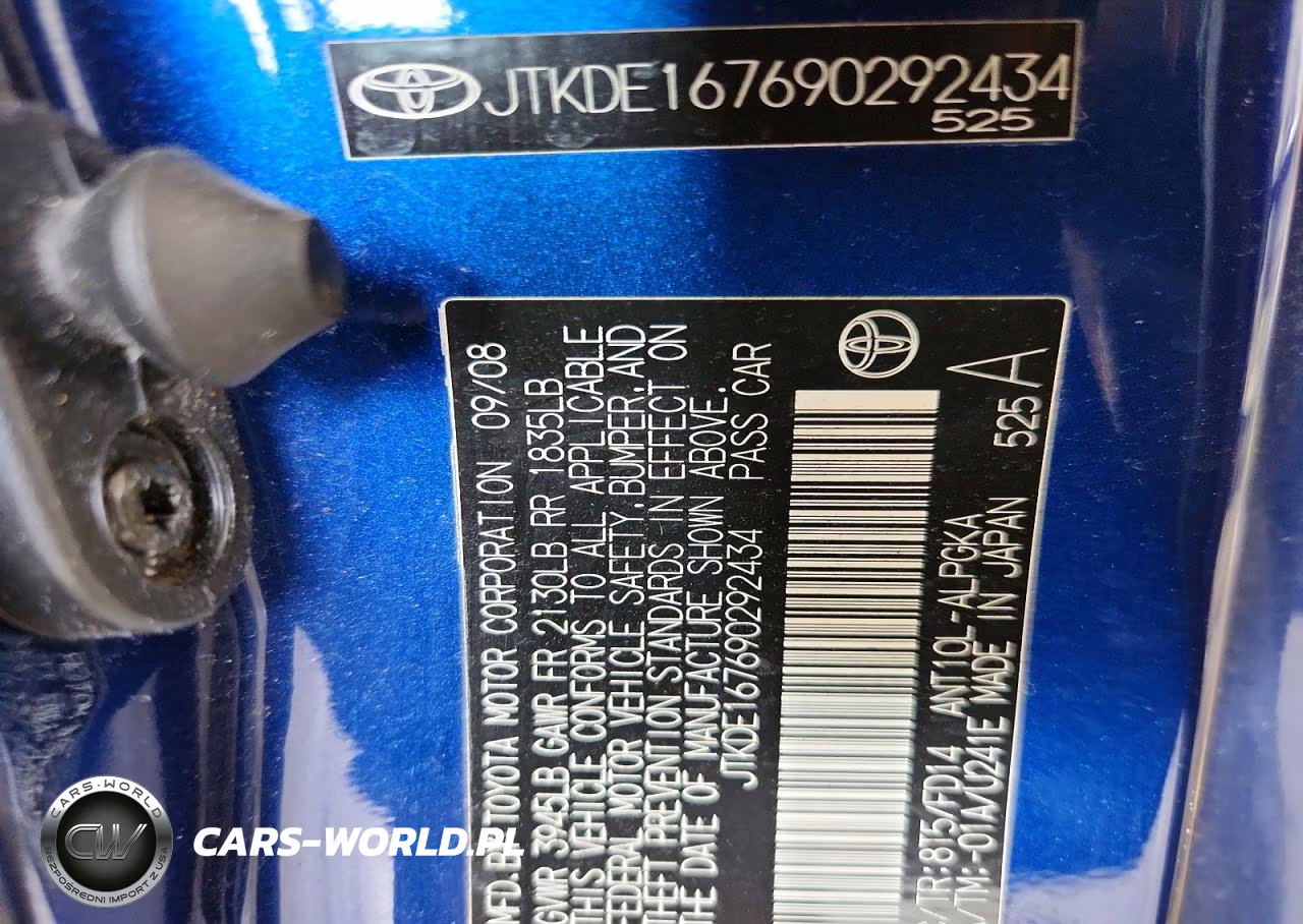 2009 Scion Tc Base VIN:JTKDE167690292434 - 13