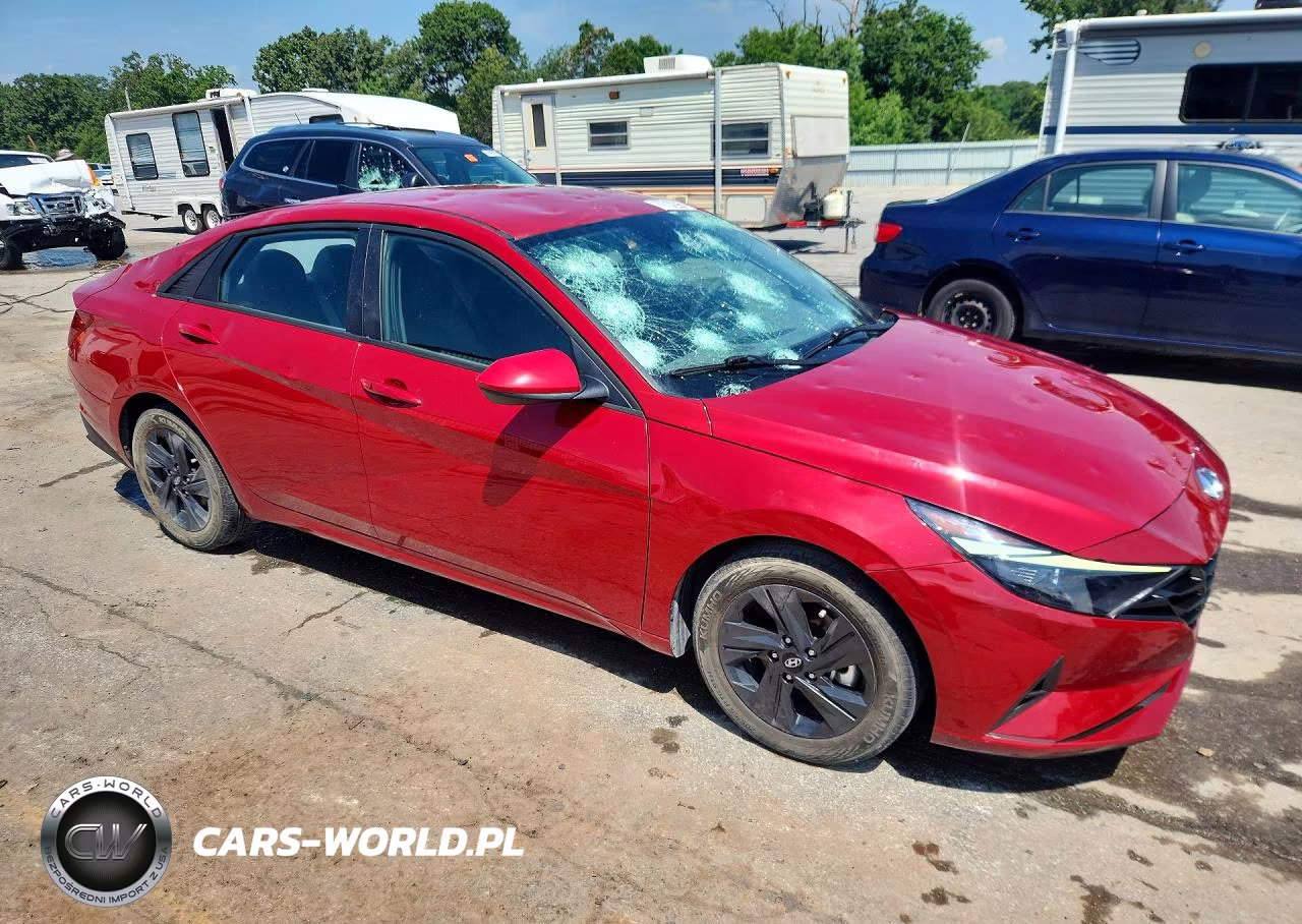 2023 Hyundai Elantra Sel VIN:KMHLM4AG9PU410198 - 4