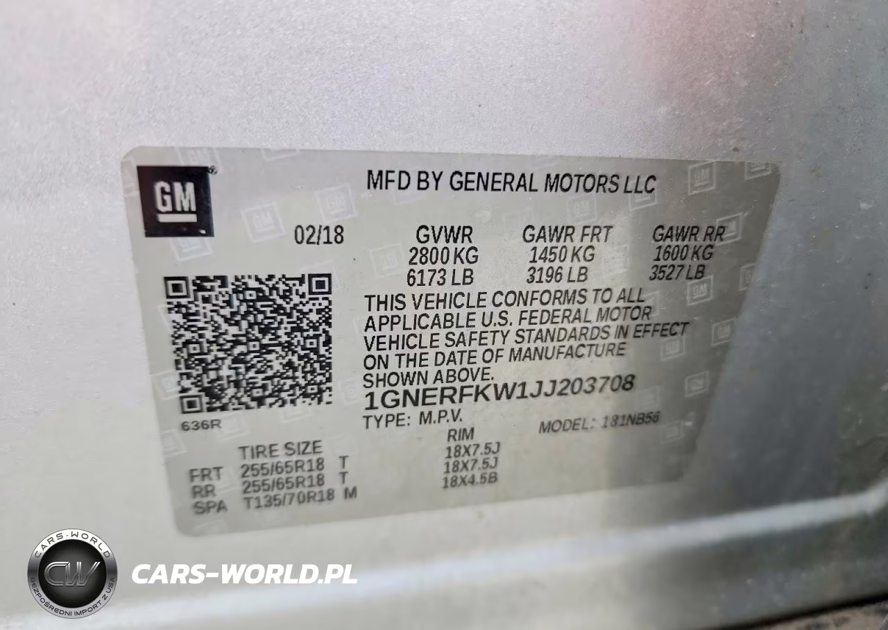 2018 Chevrolet Traverse Ls VIN:1GNERFKW1JJ203708 - 13