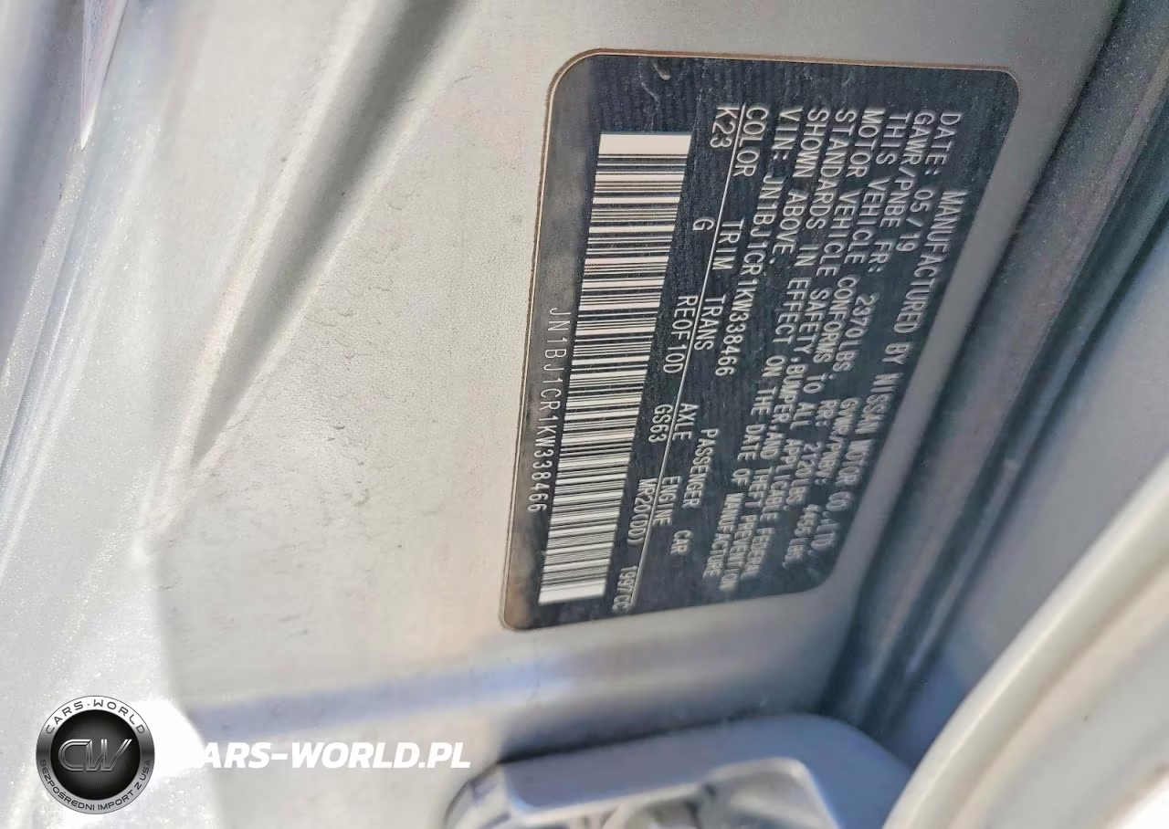 2019 Nissan Rogue Sport S VIN:JN1BJ1CR1KW338466 - 13