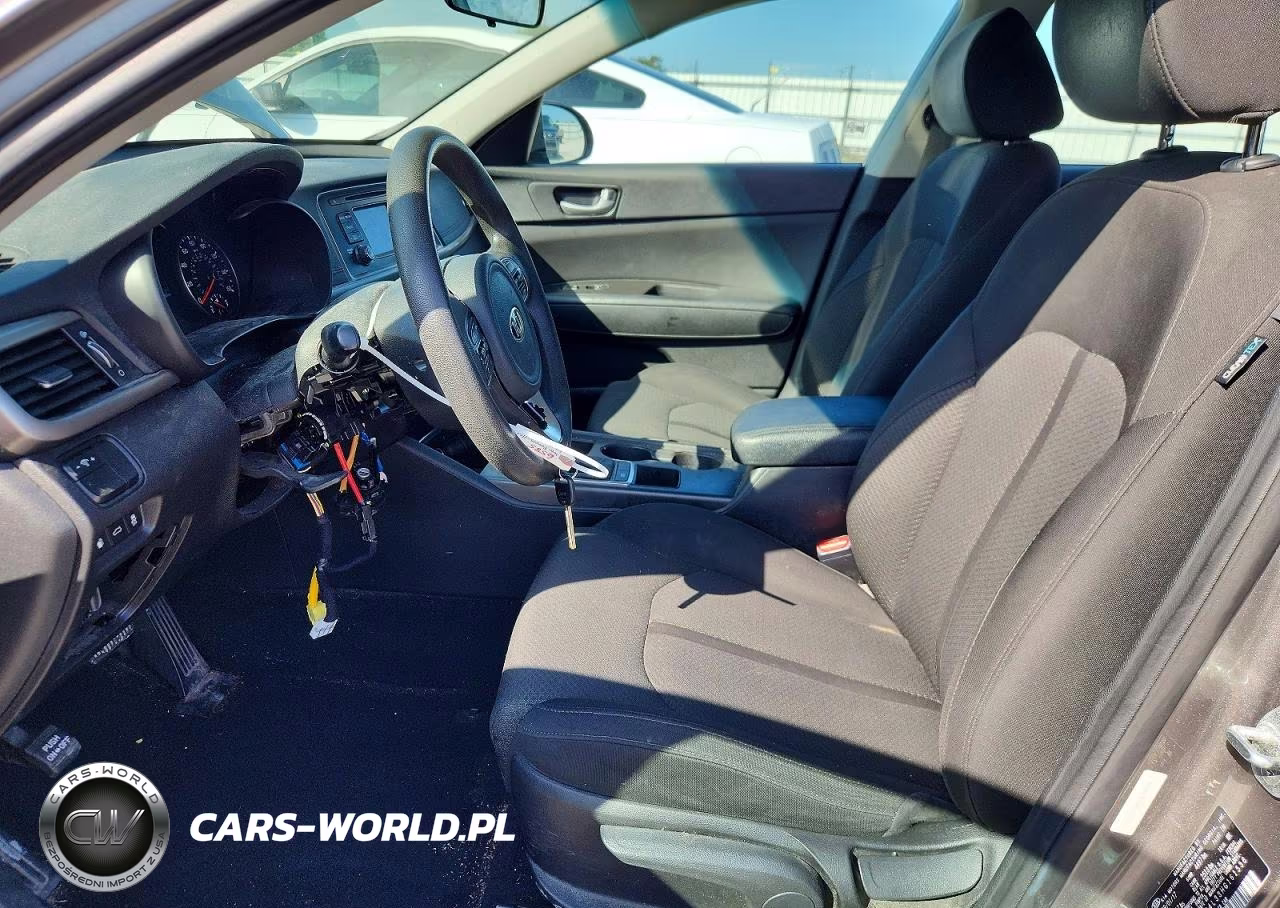 2017 Kia Optima Lx VIN:5XXGT4L33HG161536 - 7