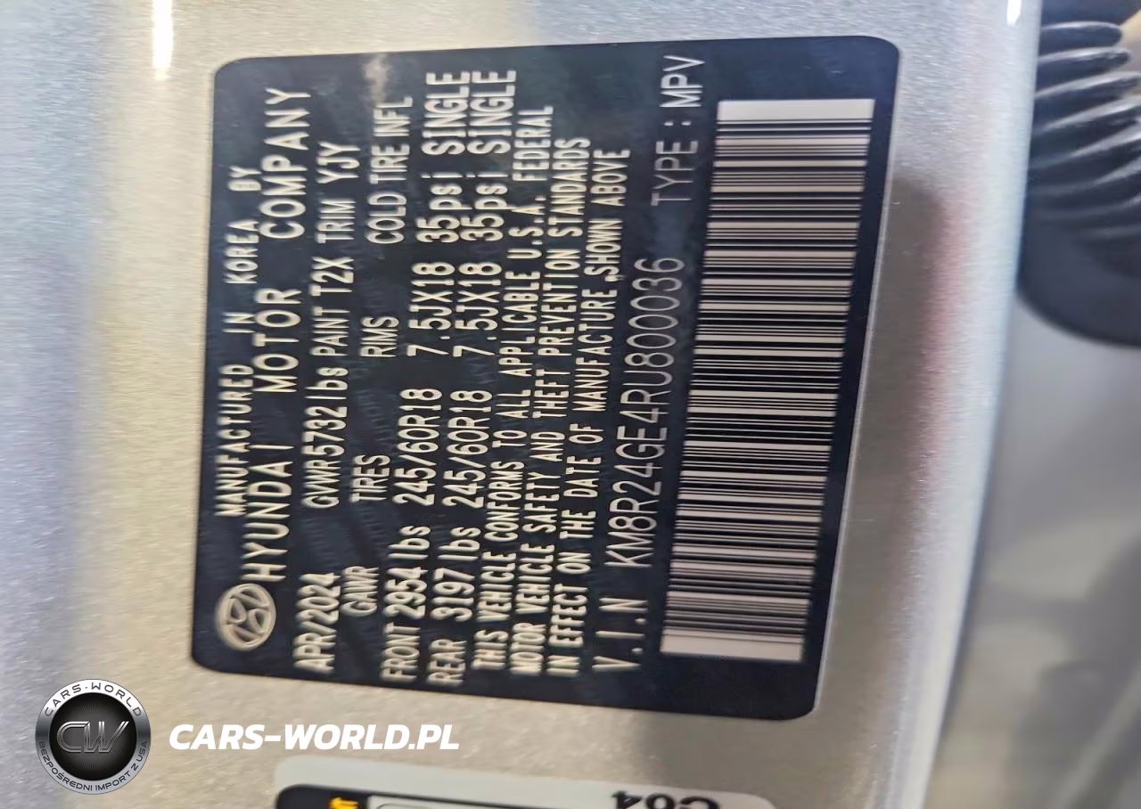 2024 Hyundai Palisade Sel VIN:KM8R24GE4RU800036 - 14