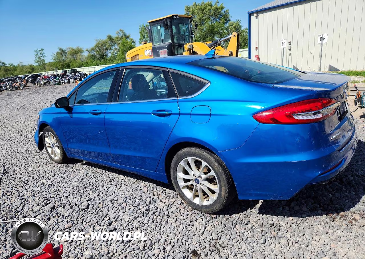 2020 Ford Fusion Se VIN:3FA6P0LU9LR162661 - 2