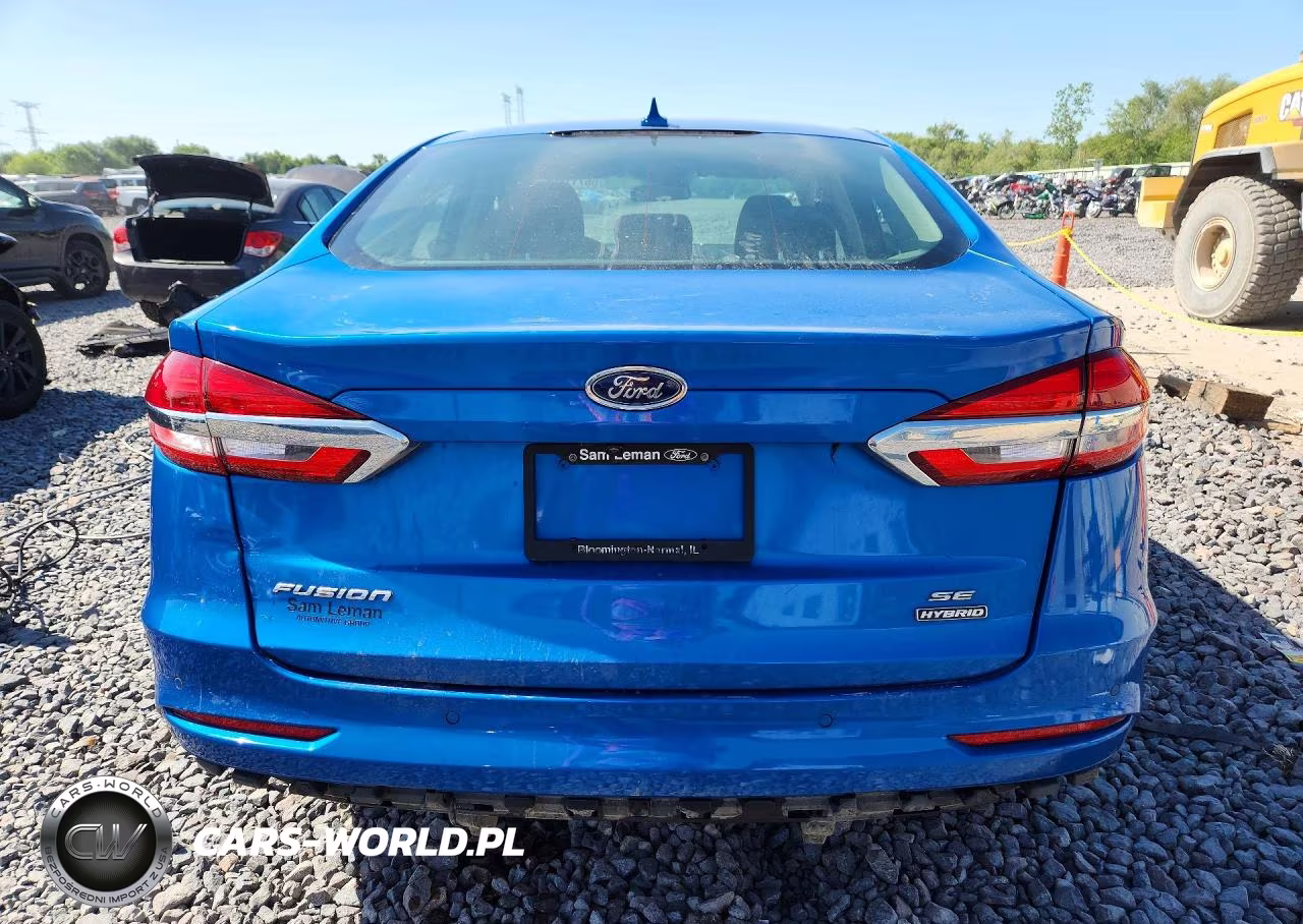 2020 Ford Fusion Se VIN:3FA6P0LU9LR162661 - 6