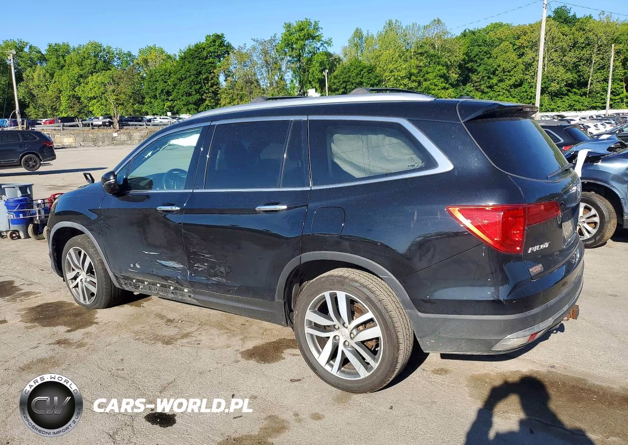 2016 Honda Pilot Elite VIN:5FNYF6H07GB063259 - 2