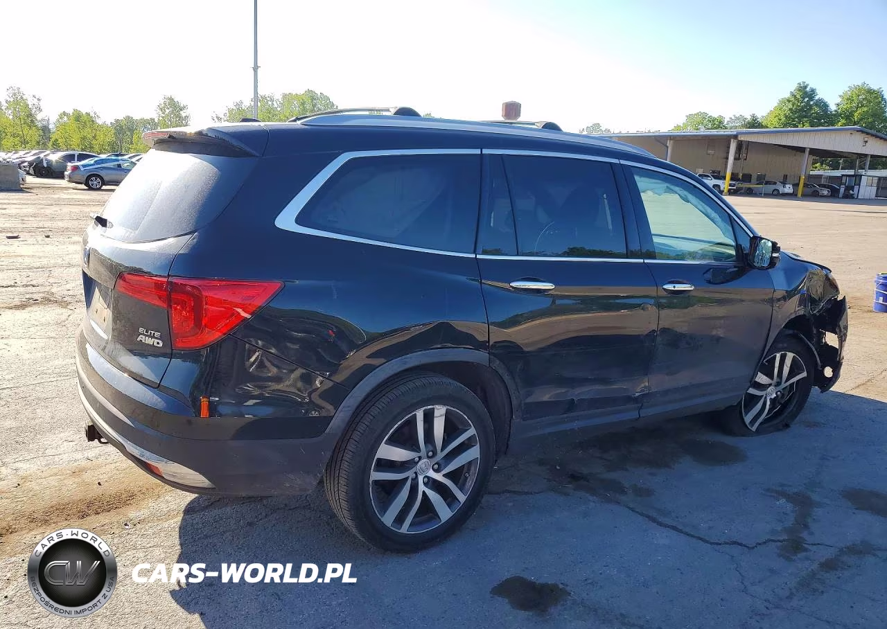 2016 Honda Pilot Elite VIN:5FNYF6H07GB063259 - 3