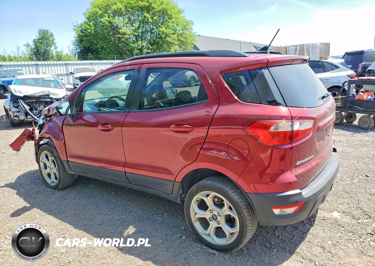 2021 Ford Ecosport Se VIN:MAJ6S3GL3MC456106 - 2