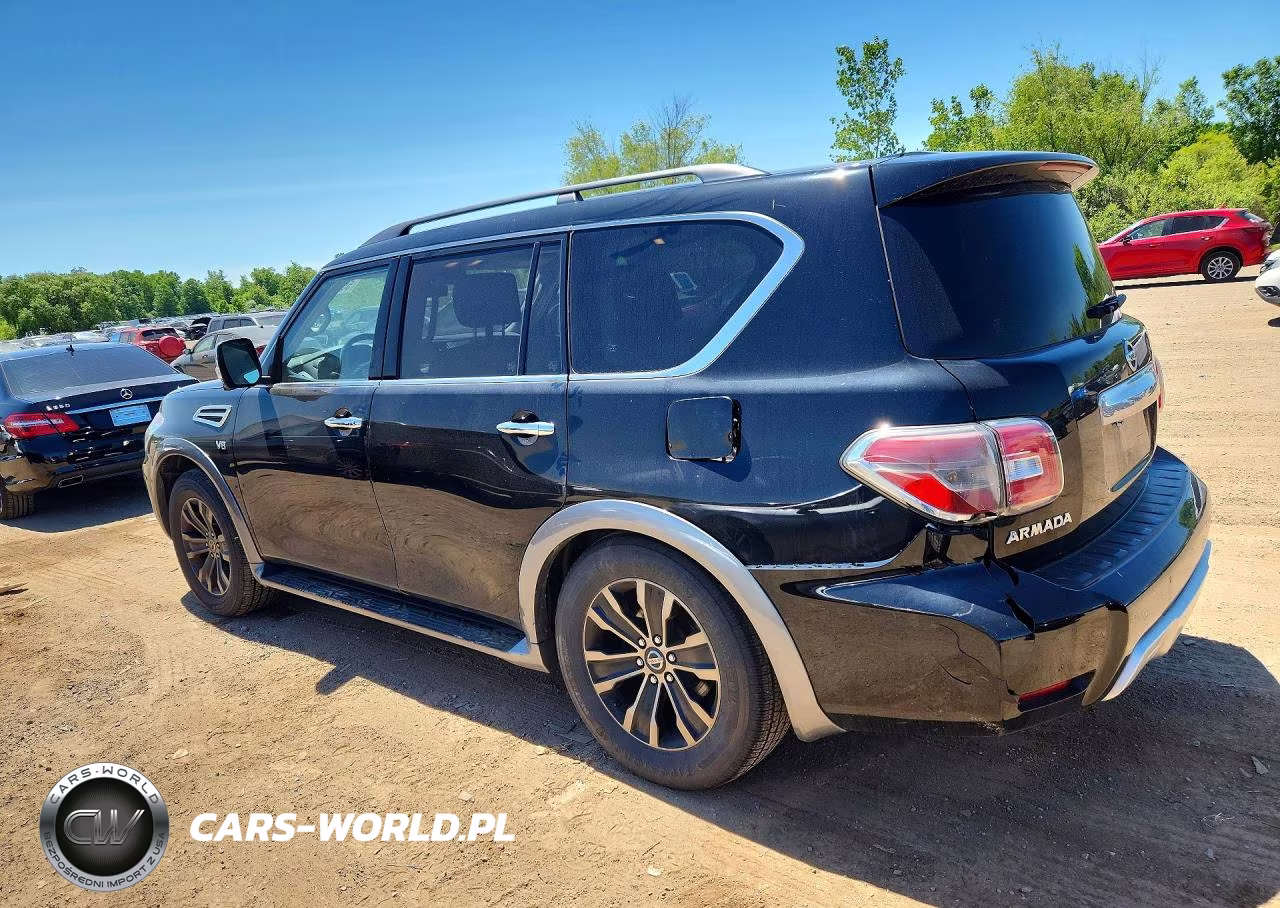 2018 Nissan Armada Platinum VIN:JN8AY2NEXJ9731825 - 2
