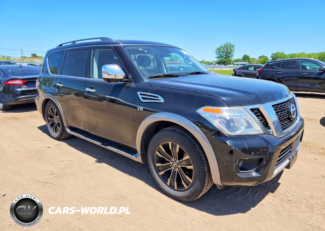 2018 Nissan Armada Platinum VIN:JN8AY2NEXJ9731825 - 4