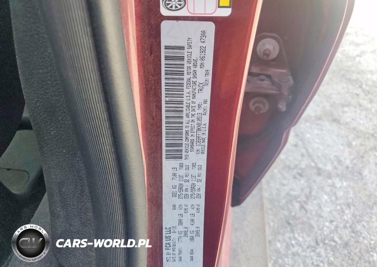 2019 Ram 1500 Big Horn VIN:1C6SRFFT8KN910513 - 13