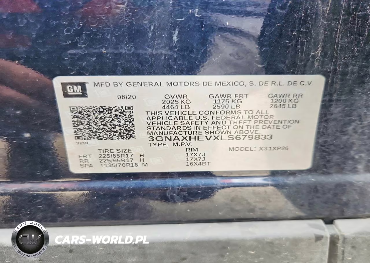 2020 Chevrolet Equinox Ls VIN:3GNAXHEVXLS679833 - 13