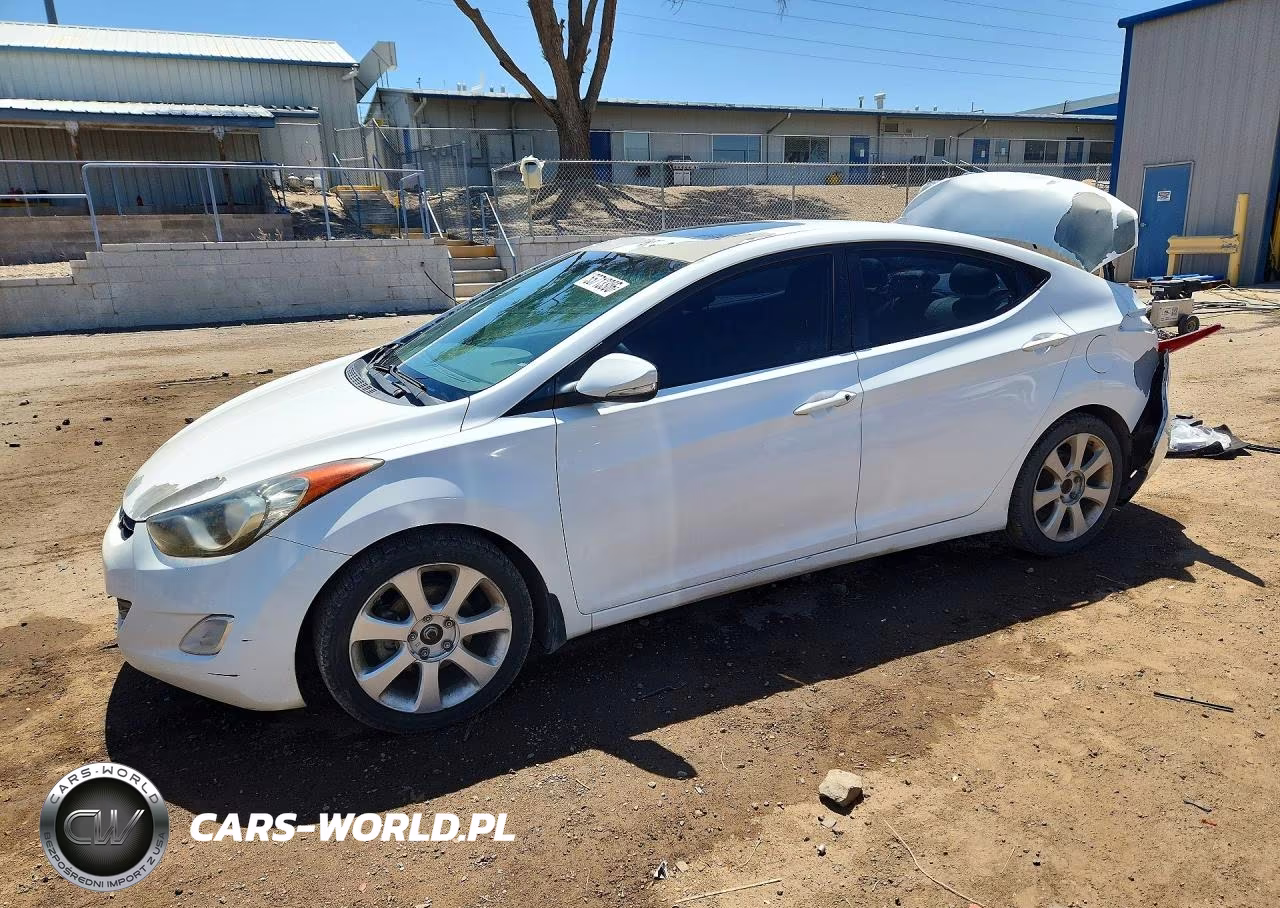 2013 Hyundai Elantra Limited VIN:5NPDH4AE3DH259697 - 1