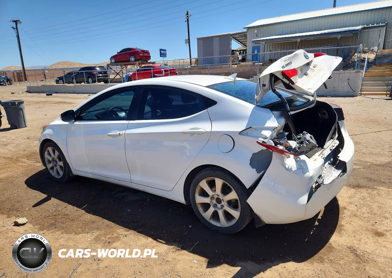 2013 Hyundai Elantra Limited VIN:5NPDH4AE3DH259697 - 2